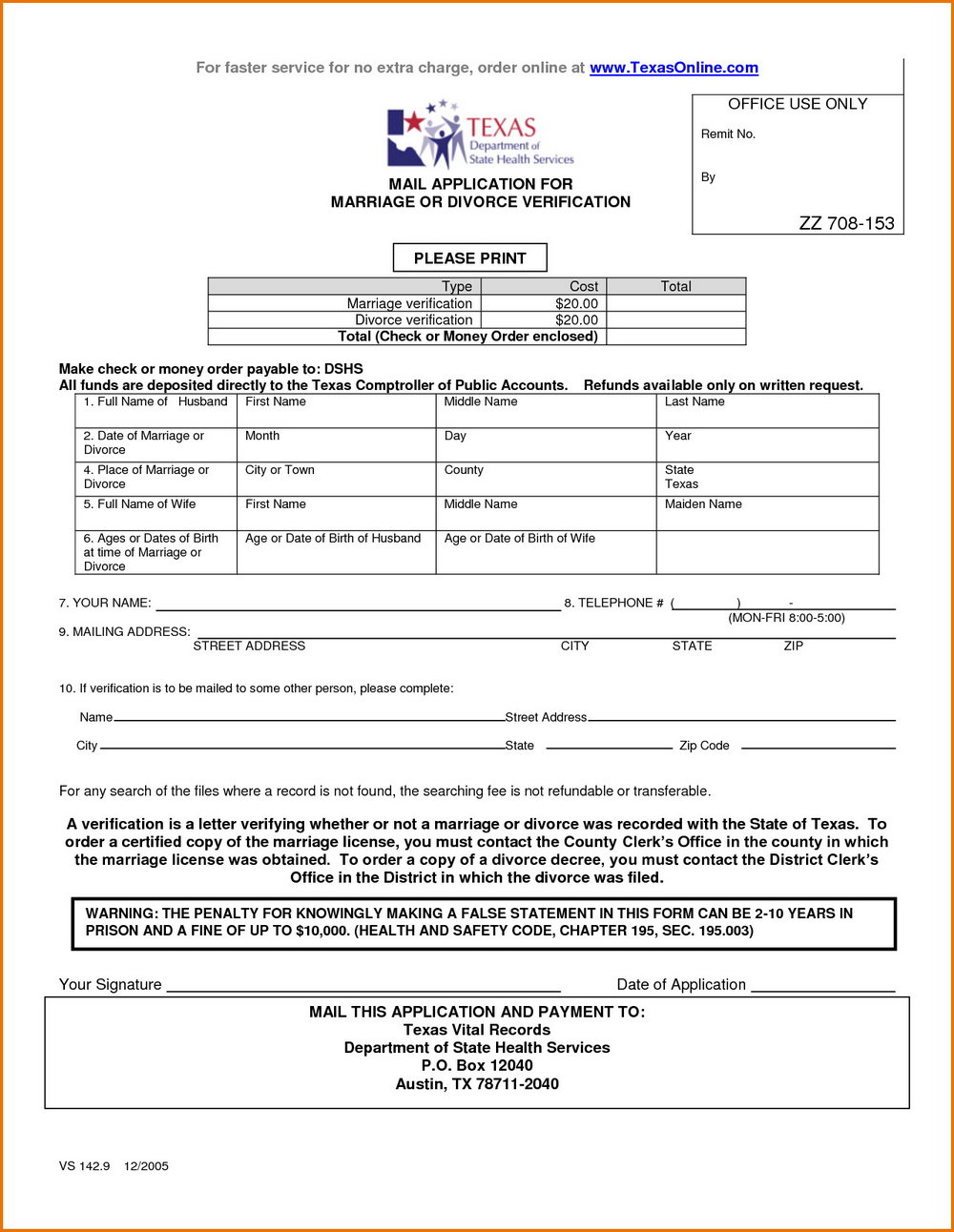 Texas Divorce Forms With Child Pdf Universal Network