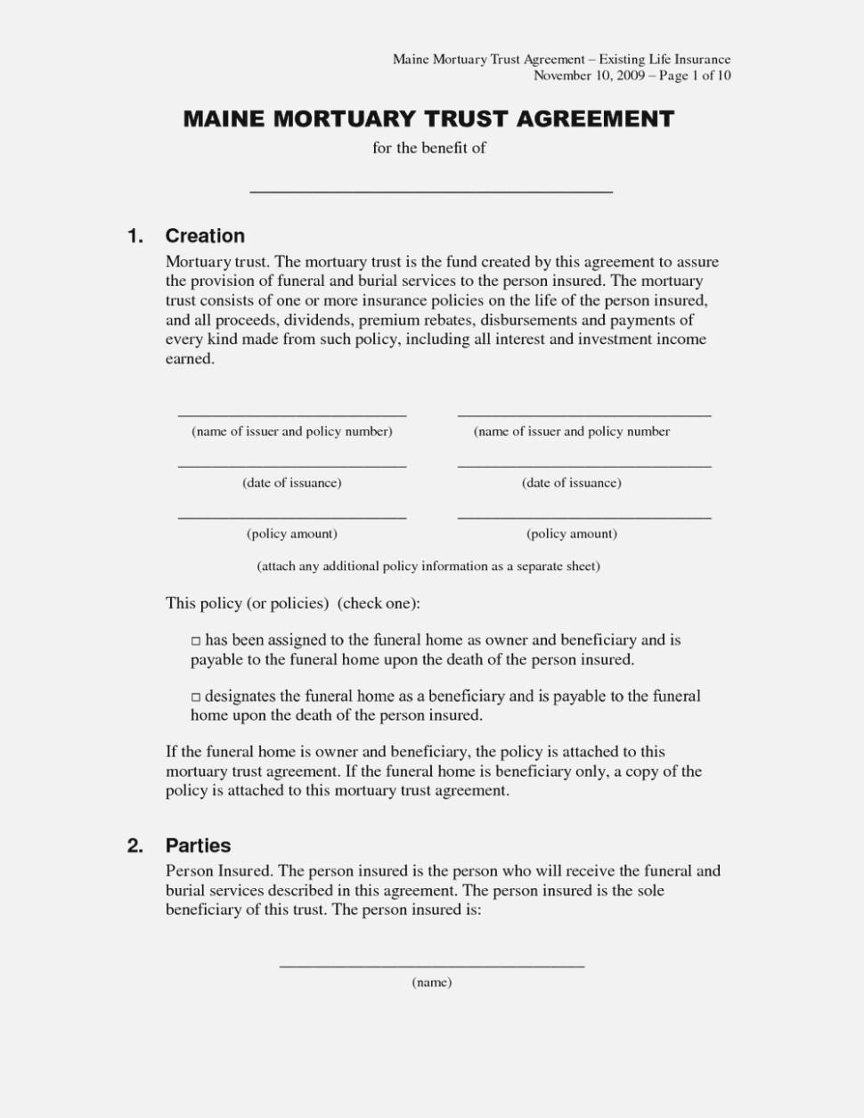 Irrevocable Trust Form New York Universal Network