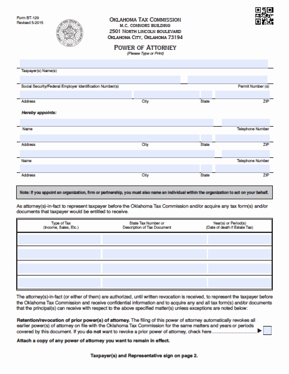 Durable Power Of Attorney Form Oklahoma Awesome Forms Free Printable Revocation Power Attorney Form Gallery Tax