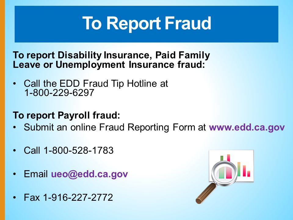 To Report Payroll Fraud: Submit An Online Fraud Reporting Form At Call Fax